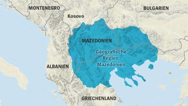 Η Γερμανία θέλει ανεξάρτητη Μακεδονία με έξοδο στο Αιγαίο – Ιταμή πρόκληση: «Οι αρχαίοι Μακεδόνες δεν ήταν Έλληνες – Αυτός είναι ο χάρτης»